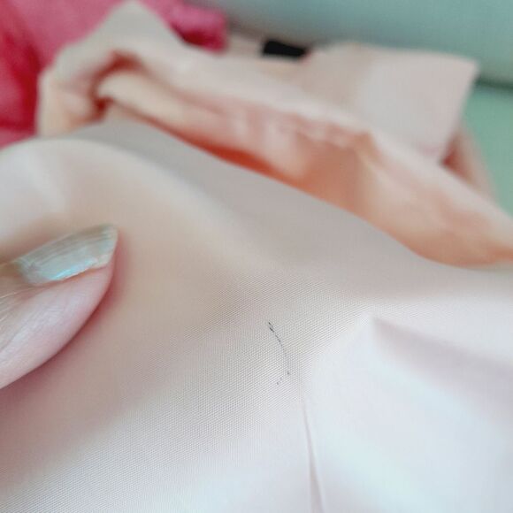 36.5 Long Bomber Jacket Patches Sporty Casual sz: S - Picture 10 of 10